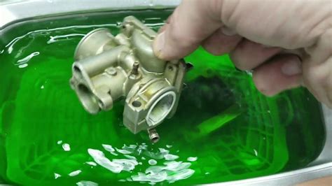 The arms are first disassembled into its various components (field stripped). . Homemade ultrasonic cleaning solution for carburetors